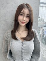 ロンドアベニール 北千住(Lond avenir)&nbsp;イメチェン外ハネボブ美髪ワイドバングミディアムレイヤーカット
