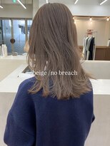 パークレーン アイス イヴェン(park lane ICI yeven)&nbsp;ブリーチなしカラーグレージュ20代30代40代ダブルカラーレイヤー