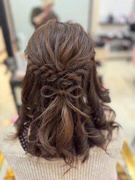 ミルクティー(Milk TEA) ヘアセット♪