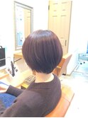 刈り上げショート/丸みショート/ショートヘア