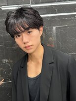 サイン メンズ 表参道(SIGN men's)&nbsp;センターパートニュアンスパーマダウンパーマフェザーパーマ