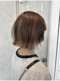 レイヤーbob　ウルフボブ　外ハネボブ