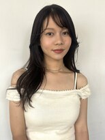 トレス(TRESS)&nbsp;レイヤーカット/透明感カラー/顔まわりレイヤー/顔まわりカット