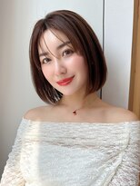 アフロート ディル(AFLOAT D'L) 2wayバングでイメチェン!顔まわりレイヤーくびれヘアが人気◎