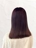透明感カラー+カット+オーダーメイドトリートメント ￥9,000
