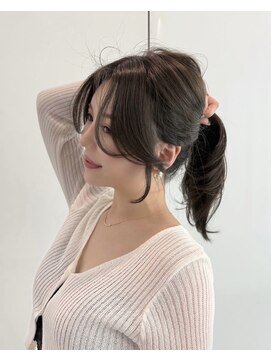 シーク バイ ベル 千葉(Seek by Belle) #小顔#外ハネボブ#ミディアム#美髪#暗めカラー