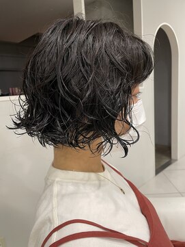 キーチェ 梅田中崎町(keych) ニュアンスパーマ/レイヤーボブ[中崎町/梅田駅］