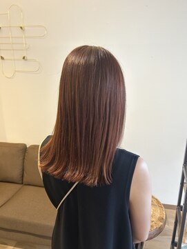 リコット 与野(Liecot) ミディアム×オレンジレッド