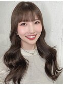 透明感カラー/髪質改善/縮毛矯正/韓国風レイヤーカット