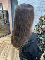 ループウエスト(LOOP WEST)&nbsp;縮毛矯正×ファルジュアトリートメント1119