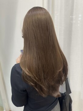 ダブルカラー ヘーゼルベージュ グレーブラウン HR-181