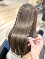 ソヨン 平塚店(SOYON) ハイライト×ラベンダーベージュ 髪質改善〇平塚