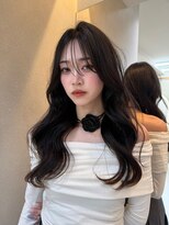 ジーナ 高田馬場(Zina) チョコブラウン × レイヤーカット