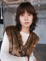 アルバム 池袋(ALBUM)&nbsp;顔周りレイヤーミディアムウルフレイヤーおくれ毛_F41199