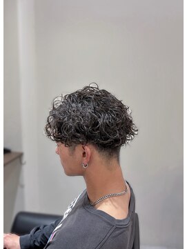 ワークスヘアーメンズ(WORKS HAIR MEN'S) 波巻パーマ〔強〕