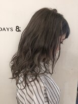 シックス バイ インク 渋谷(SIX by INK.)&nbsp;ダークブルー/デジタルパーマ/ワンホンレイヤー[渋谷]