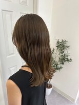 フレイムス ヘアアンドリラックス 大宮東口店(Frames)&nbsp;セミロング30代40代ストレートレイヤー前髪なし前髪あり大宮