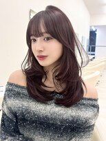 アイトーキョーエス 渋谷(AI TOKYO S)&nbsp;レイヤーカット/ラベンダーブラウン/ニュアンス/髪質改善/渋谷