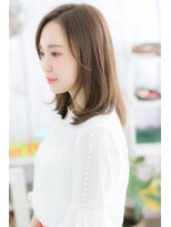 ミック ヘアアンドビューティー 大山店(miq  Hair&Beauty)&nbsp;小顔見え…大人顔リラクシーミディ