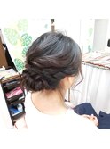 結婚式ヘアセット