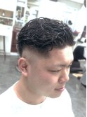 忙しい朝も決まる!フェード×パーマ