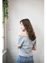 ペスカ 清田店(pesca)&nbsp;透明感カラー　ナチュラルウェーブ3×PESCA清田店