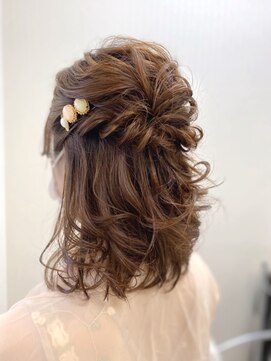 スウィート108(SUITE 108) SUITE108坪谷 ハーフアップ ヘアアレンジ