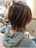 インナーカラー×ホワイトグレージュ