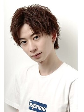 メンズヘアセンス 渋谷(MEN'S HAIR SENSE) 【SENSE渋谷】センターパート スパイラルパーマ