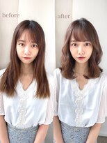 ミラリー トウキョウ(Mirareee Tokyo)&nbsp;20代30代40代◎エギョモリ２wayバング小顔矯正立体カット