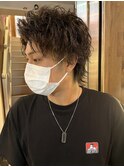 MEN'S HAIR ウルフ×ツイストスパイラル