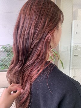 エイトオロク 那覇小禄店(EIGHT oroku) レッドラベンダーインナーハイライト