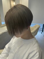 シャルムヘアー(charme hair)&nbsp;メンズ☆前下がりマッシュ×オリーブベージュ