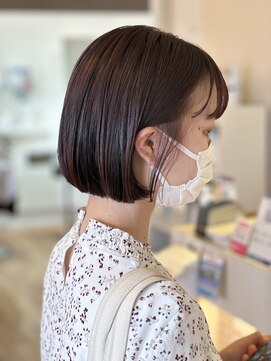ルシード スタイル レクラ 栄生店(L'UCIDO STYLE L'eclat) きりっぱなしボブ