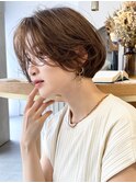 大人可愛い20代30代40代50代小顔ショートボブナチュラルショート