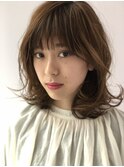 【shiomi H】カジュアルフェミニンミディアム
