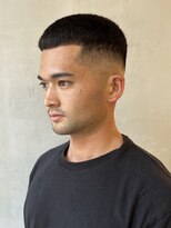 フランクスバーバーリザーブ 人形町店(FRANK’S BARBER RESERVE)&nbsp;クロップミドルスキンフェード　ｙ