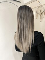 ウォンク(WONK.)&nbsp;[WONK.] バレイヤージュ　ベージュ×ブラウン