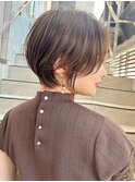 【Lond ambre】 川村利幸/オシャレショート×グレージュ M