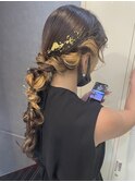 編み下ろしアレンジ