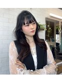 盛れる顔周りカット×くびれ巻