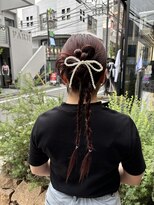 プリンシペ(PRINCIPE)&nbsp;人と被らないまとめ髪！カチモリヘア♪
