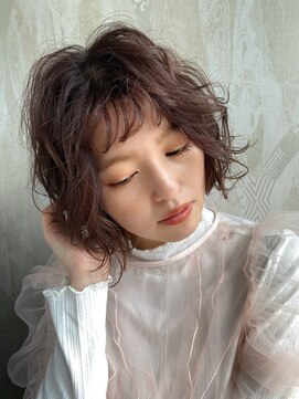 ファルベ(hair&make farbe) ゆるふわボブ