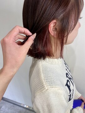 アヴァンス アリオ鳳店(AVANCE) インナーカラーピンク