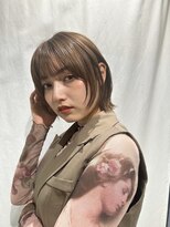 モゴイケブクロ(MOGO IKEBUKURO)&nbsp;グレージュ/レイヤーボブ/ボブルフ