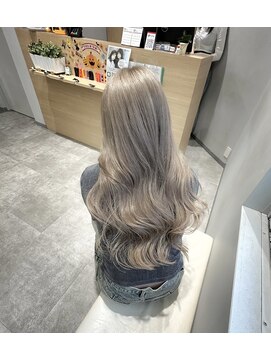 アヴァンス 京橋店(AVANCE) ハイライトカラーミルクティーベージュケアブリーチダブルカラー
