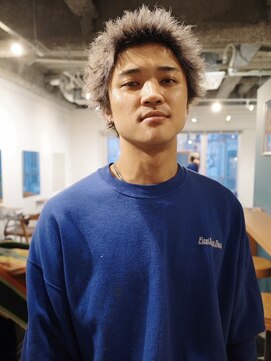 ヨー(Yoh-) 【ハイトーンショート/ササキケイスケ】パーマ/ダブルカラー