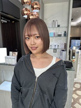 ジルバイジゼル(JILL by GiseL) aハイトーンホワイトミルクティーピンクケアブリーチ福岡天神