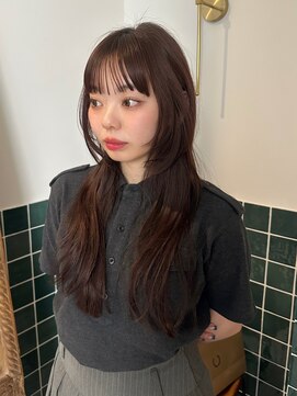 コヨミ バイ シキ(koyomi by SHIKI) marron brown/face layer