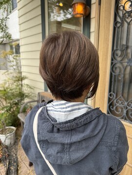 チョコレート(chocolate) 髪質改善大人可愛い20代30代40代50代ショートボブ